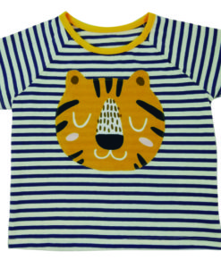 Alternative view of Camiseta Rayas con Tigre