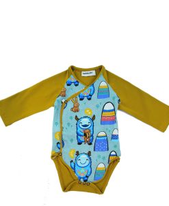 Body Quimono Yeti en Mostaza