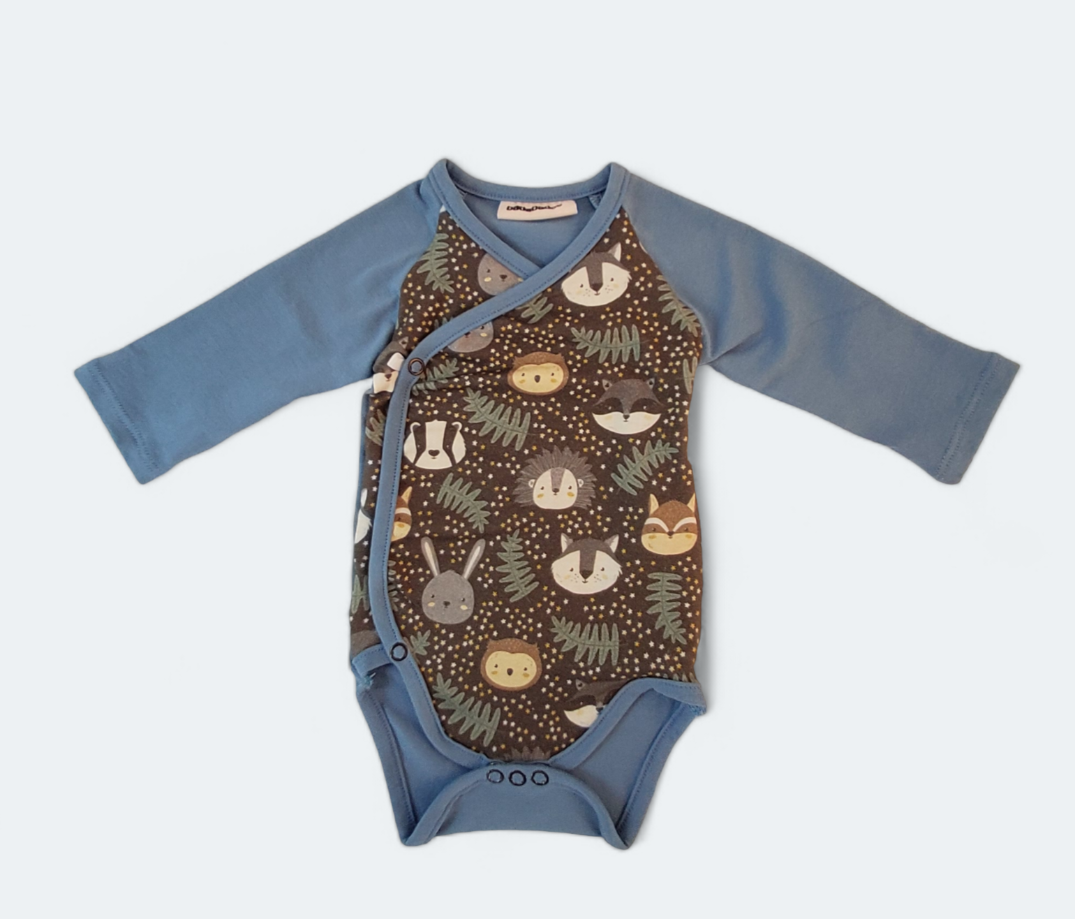 Body Quimono Forest en Celeste
